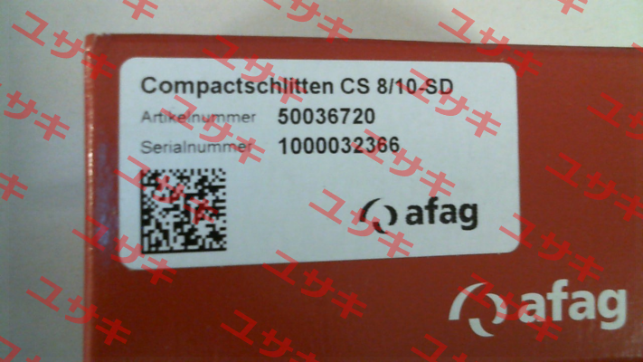 CS 8/10-SD  /  50036720 Afag