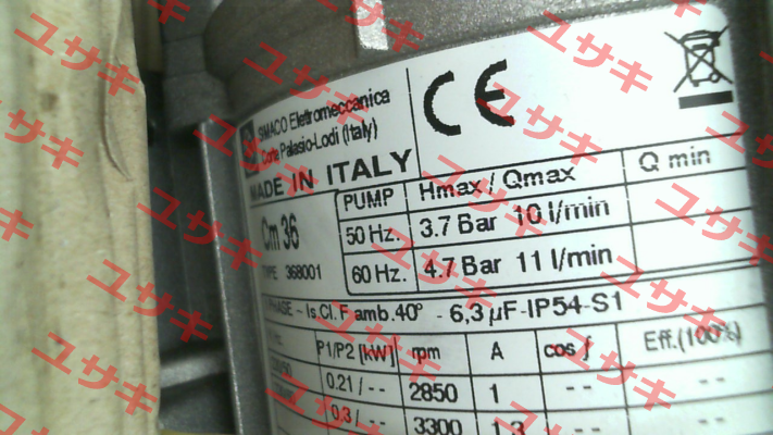 Cm 36,  SI368001 Simaco
