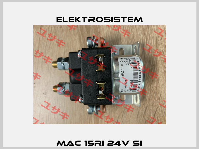 MAC 15RI 24V SI Elektrosistem