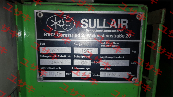 Grundplatine für S25 E10  Sullair