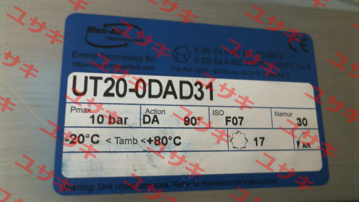 UT20-0DAD31 Max-Air