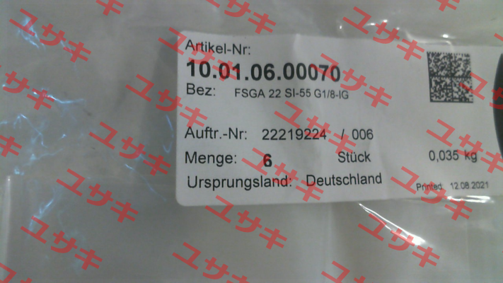 FSGA 22 SI-55 G1/8-IG Schmalz