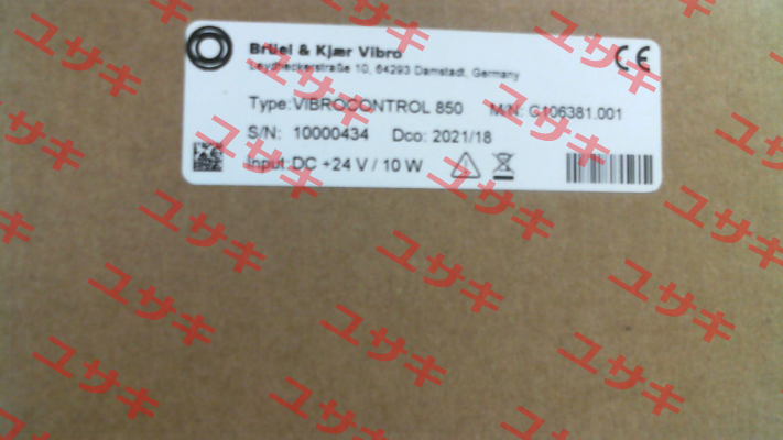 VIBROCONTROL 850 Bruel-Kjaer