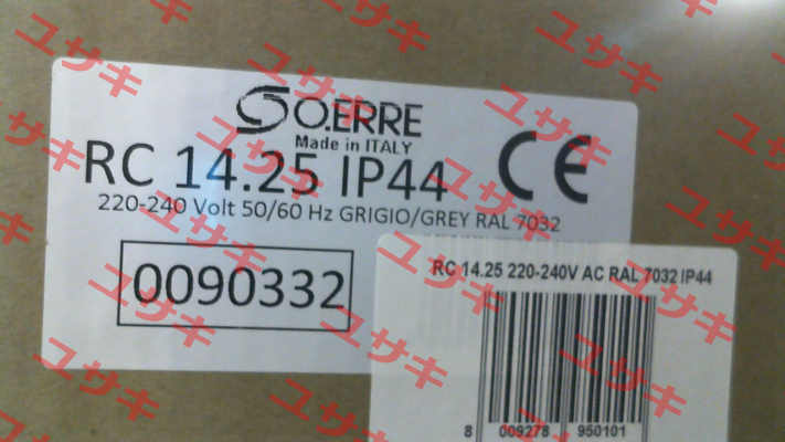 p/n: 0090332, Type: RC14.25 OERRE