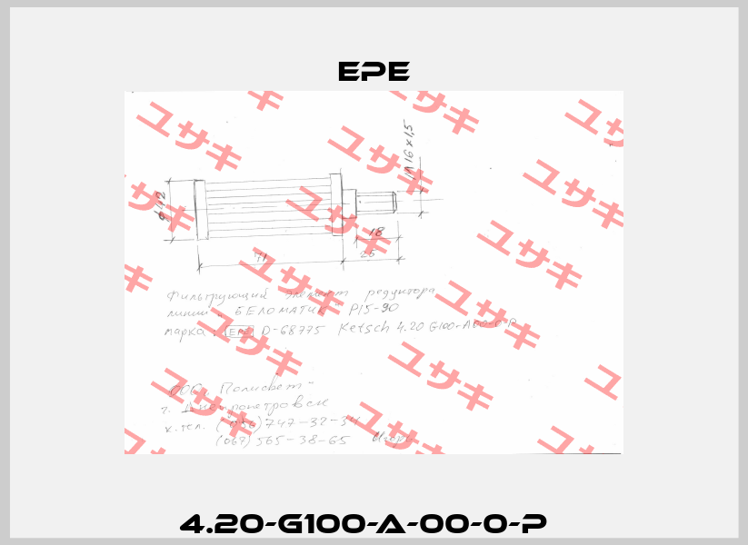 4.20-G100-A-00-0-P   Epe