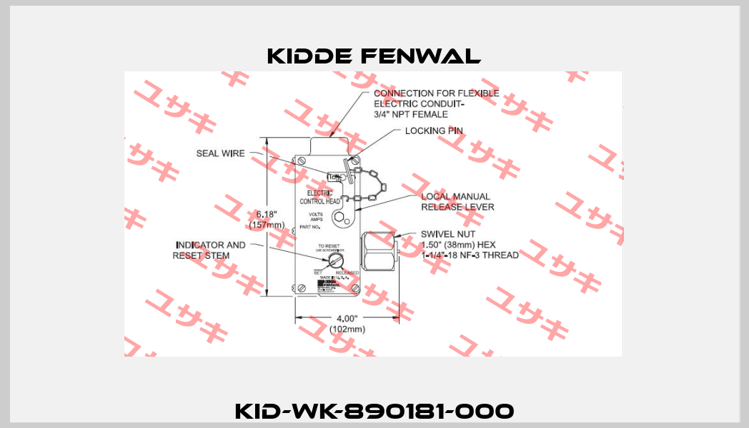 KID-WK-890181-000 Kidde Fenwal