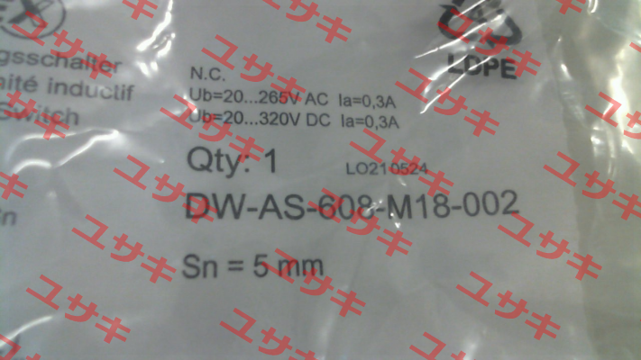 220-220-218 / DW-AS-608-M18-002 Contrinex