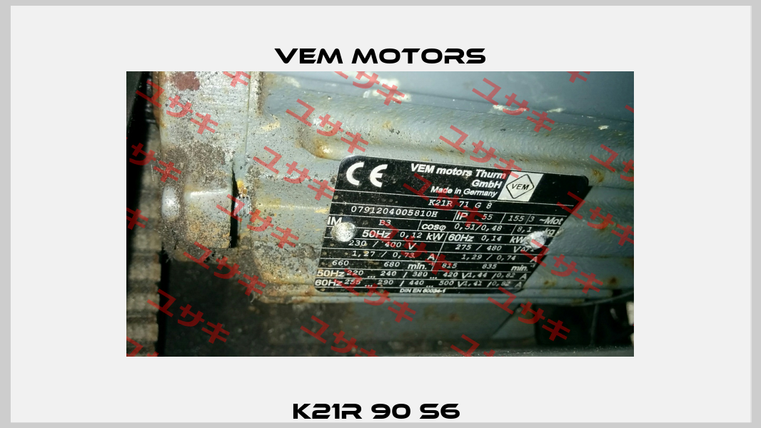 K21R 90 S6  Vem Motors
