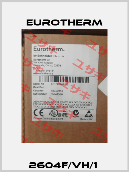 2604F/VH/1  Eurotherm