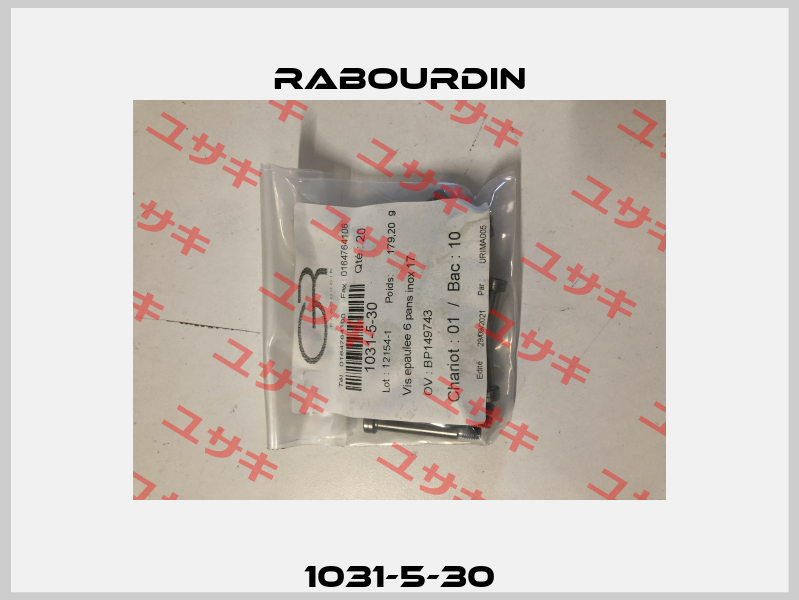 1031-5-30 Rabourdin