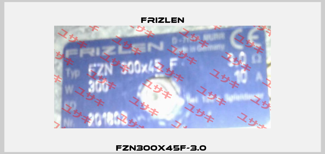FZN300X45F-3.0  Frizlen