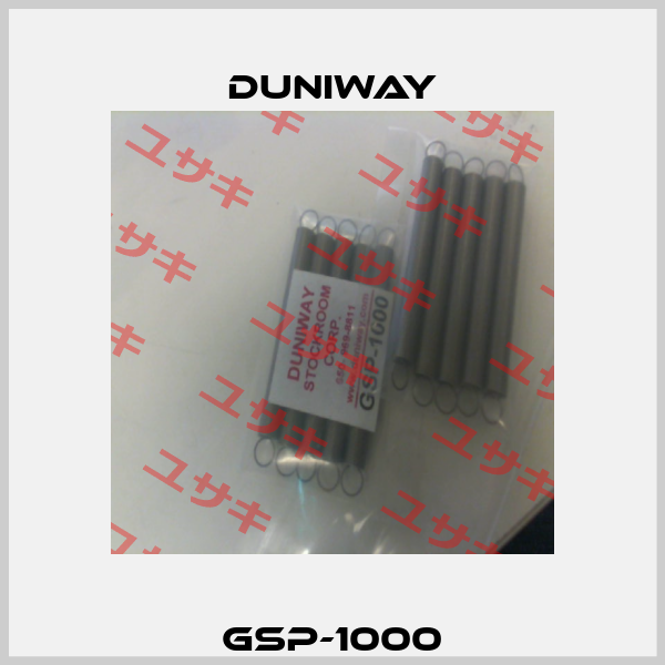 GSP-1000 DUNIWAY