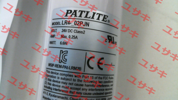 LR4-302PJ NW-RYG Patlite