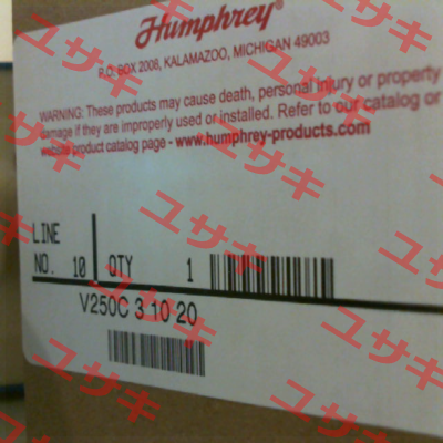 V250C 3 10 20 Humphrey