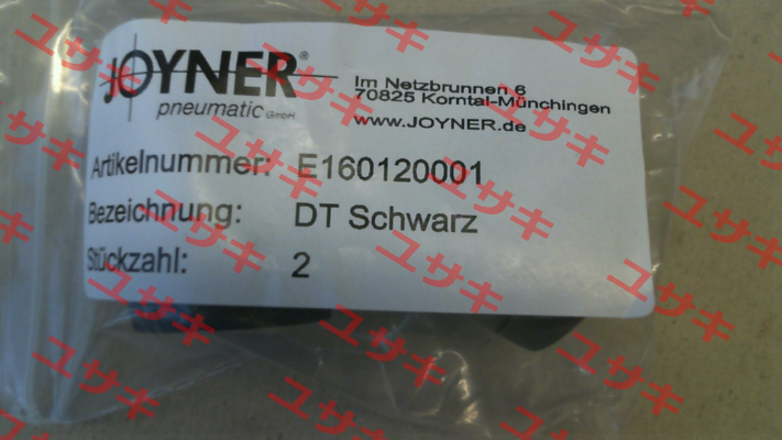 E160120001 Joyner Pneumatic