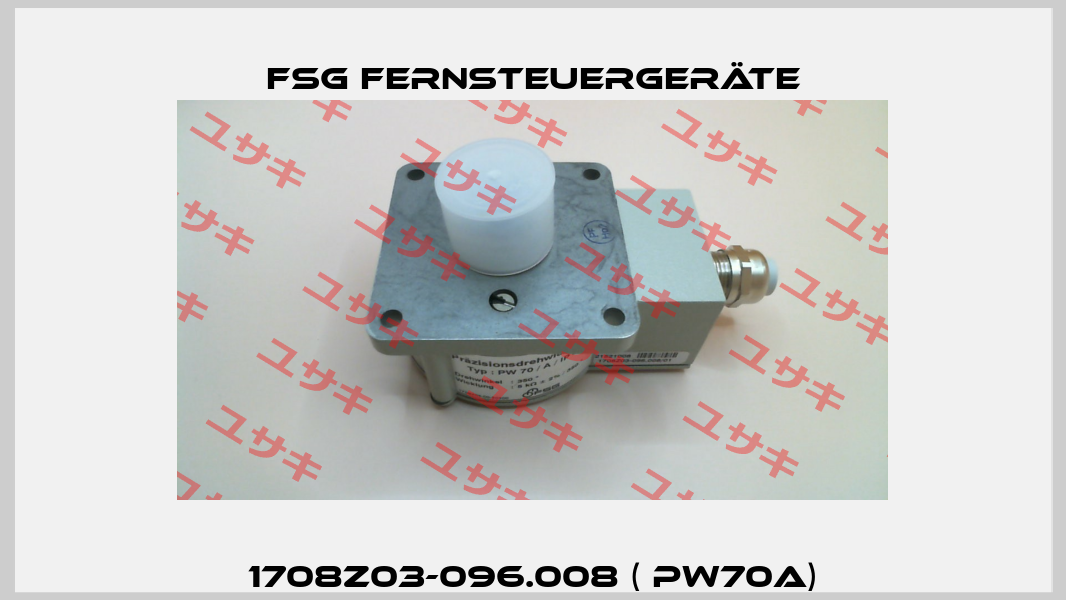 1708Z03-096.008 ( PW70A) FSG Fernsteuergeräte