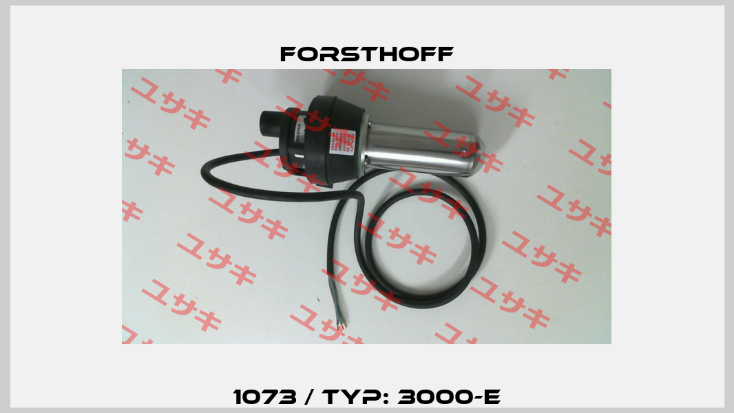 1073 / Typ: 3000-E Forsthoff