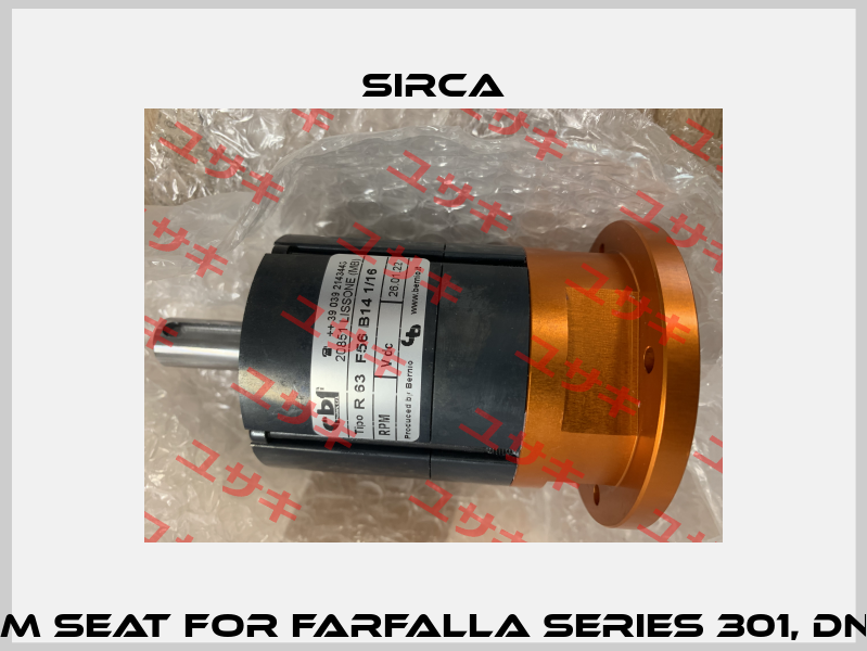 EPDM seat for Farfalla Series 301, DN 150 Sirca