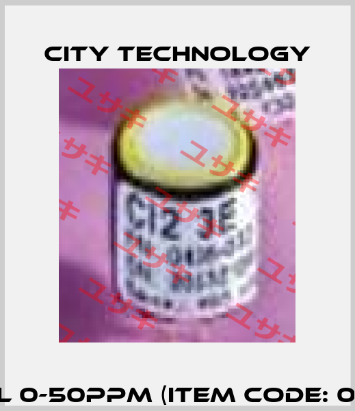 Cl2 3E 50 - 7CTL 0-50ppm (Item Code: 0441-032-30079) City Technology