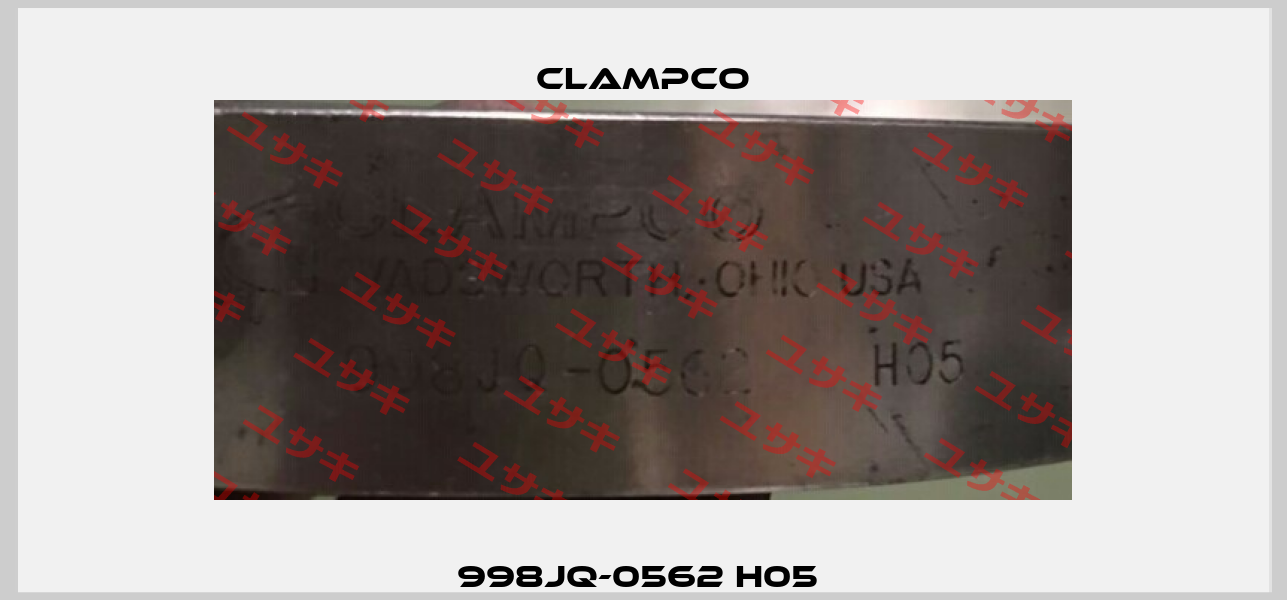 998JQ-0562 H05  Clampco
