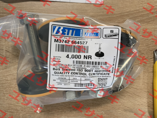 M3742664527 BETT SISTEMI