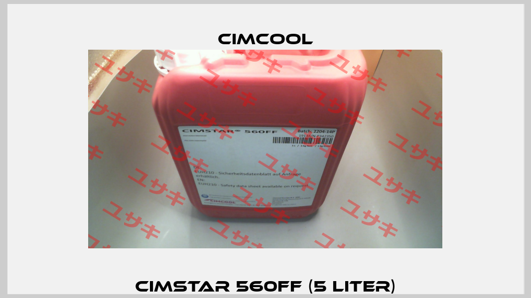 CIMSTAR 560FF (5 liter) Cimcool
