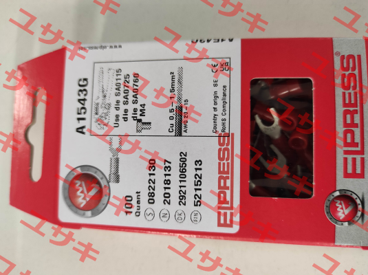 p/n: 7278-273500, Type: A1543G Elpress