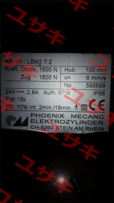 LBM1.7-2  oem Phoenix Mecano