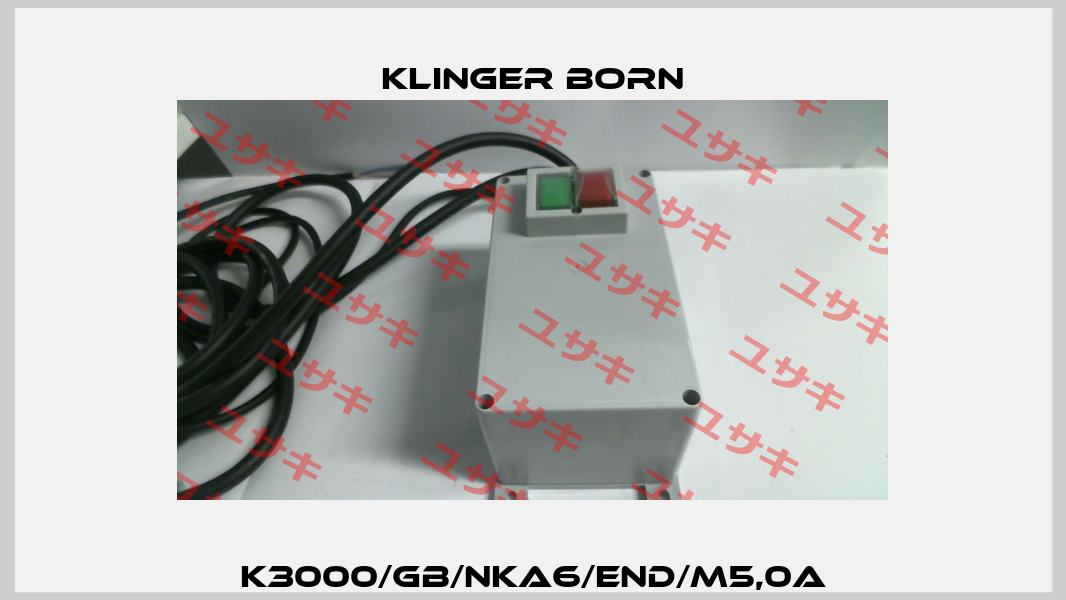 K3000/GB/NKA6/END/M5,0A Klinger Born
