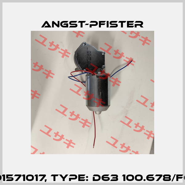 P/N: 1691571017, Type: D63 100.678/FC right Angst-Pfister