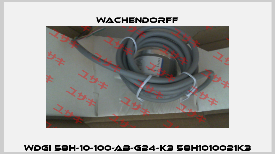 WDGI 58H-10-100-AB-G24-K3 58H1010021K3 Wachendorff