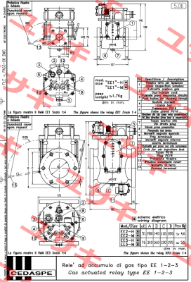 ABEE30MA071 RELE EE3-MA Cedaspe