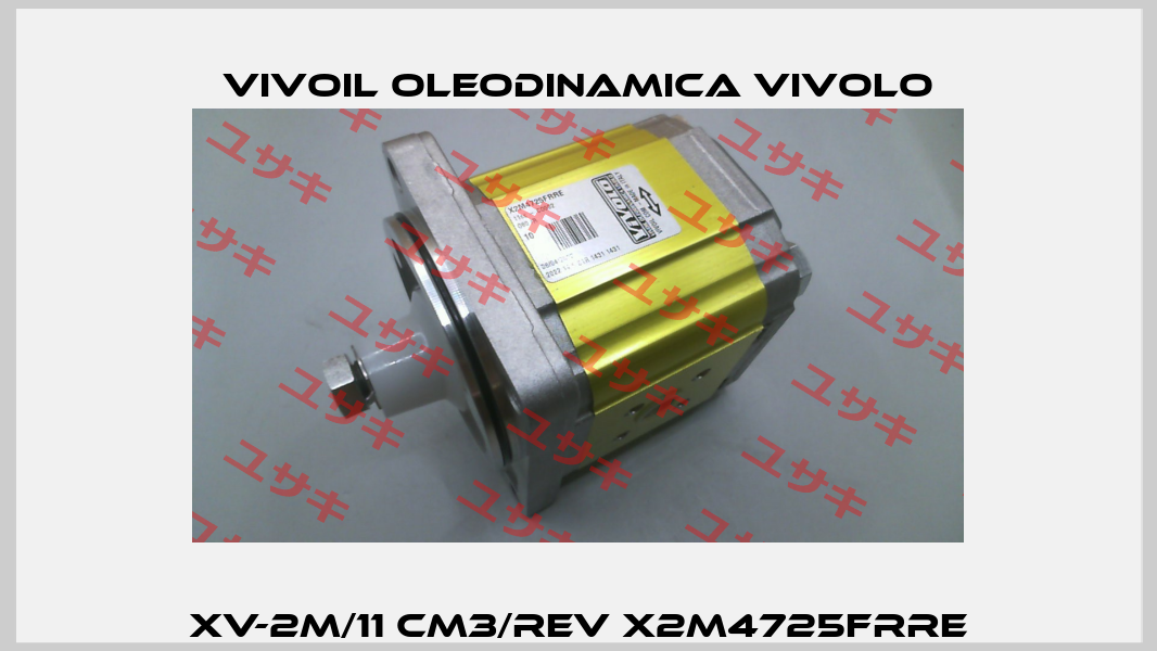 XV-2M/11 cm3/rev X2M4725FRRE Vivoil Oleodinamica Vivolo