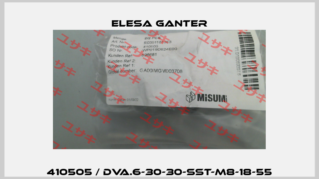 410505 / DVA.6-30-30-SST-M8-18-55 Elesa Ganter