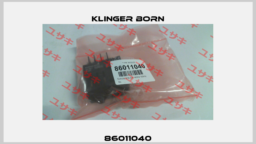 86011040 Klinger Born