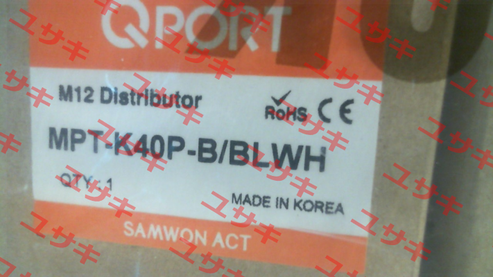 MPT-K40P-B/BLWH Samwon