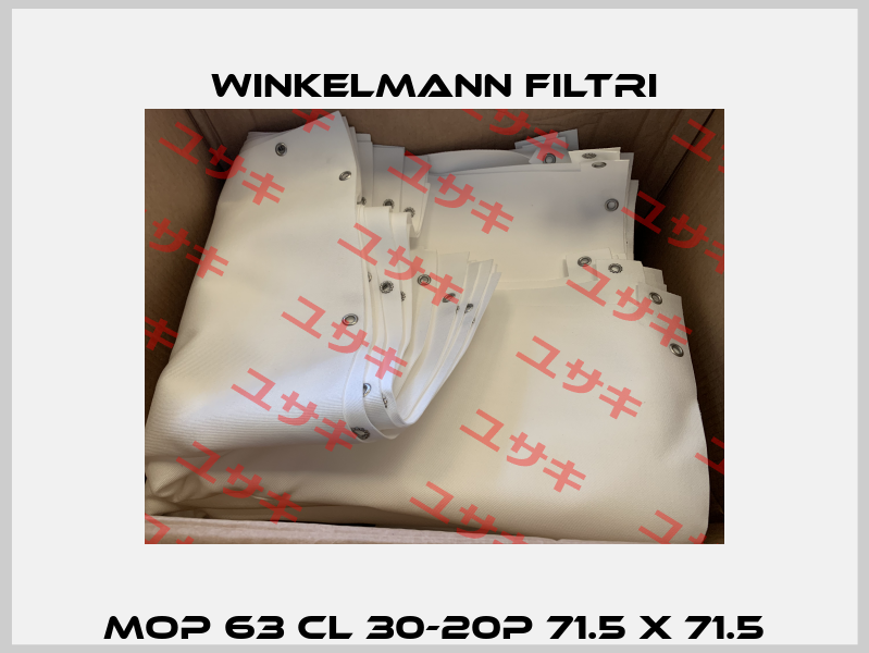 MOP 63 CL 30-20P 71.5 x 71.5 Winkelmann Filtri