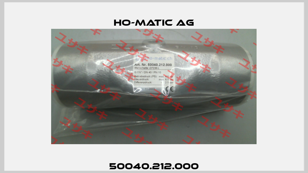 50040.212.000 Ho-Matic AG