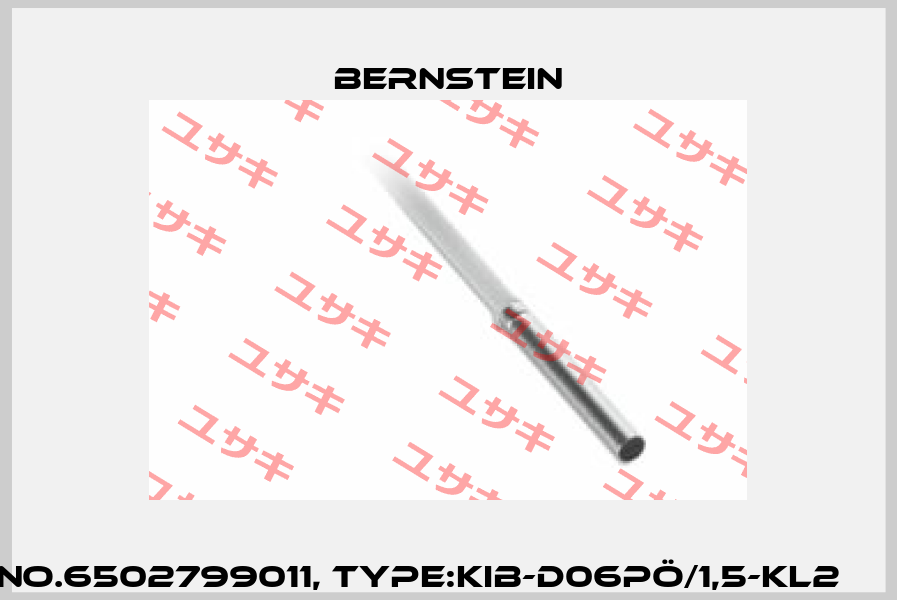 Art.No.6502799011, Type:KIB-D06PÖ/1,5-KL2            C Bernstein