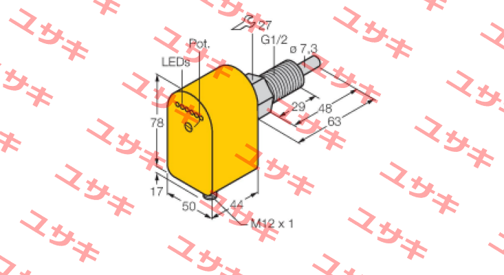 FCS-GL1/2A4P-LIX-H1141 Turck