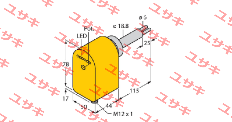 FCS-HA2P-LIX-H1141/AL115 Turck
