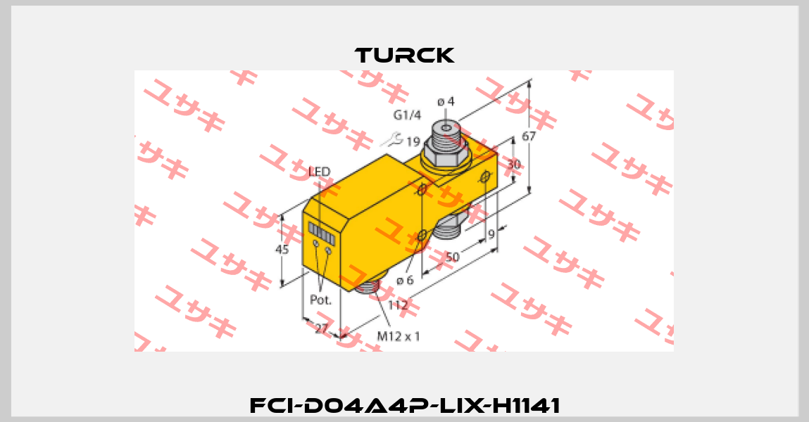 FCI-D04A4P-LIX-H1141 Turck