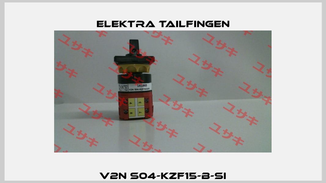 V2N S04-KZF15-B-SI Elektra Tailfingen
