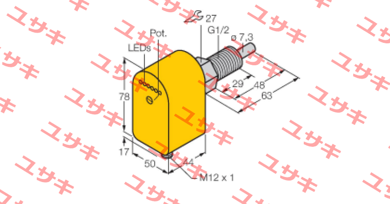 FCS-GL1/2A4P-LIX-H1141/V300 Turck