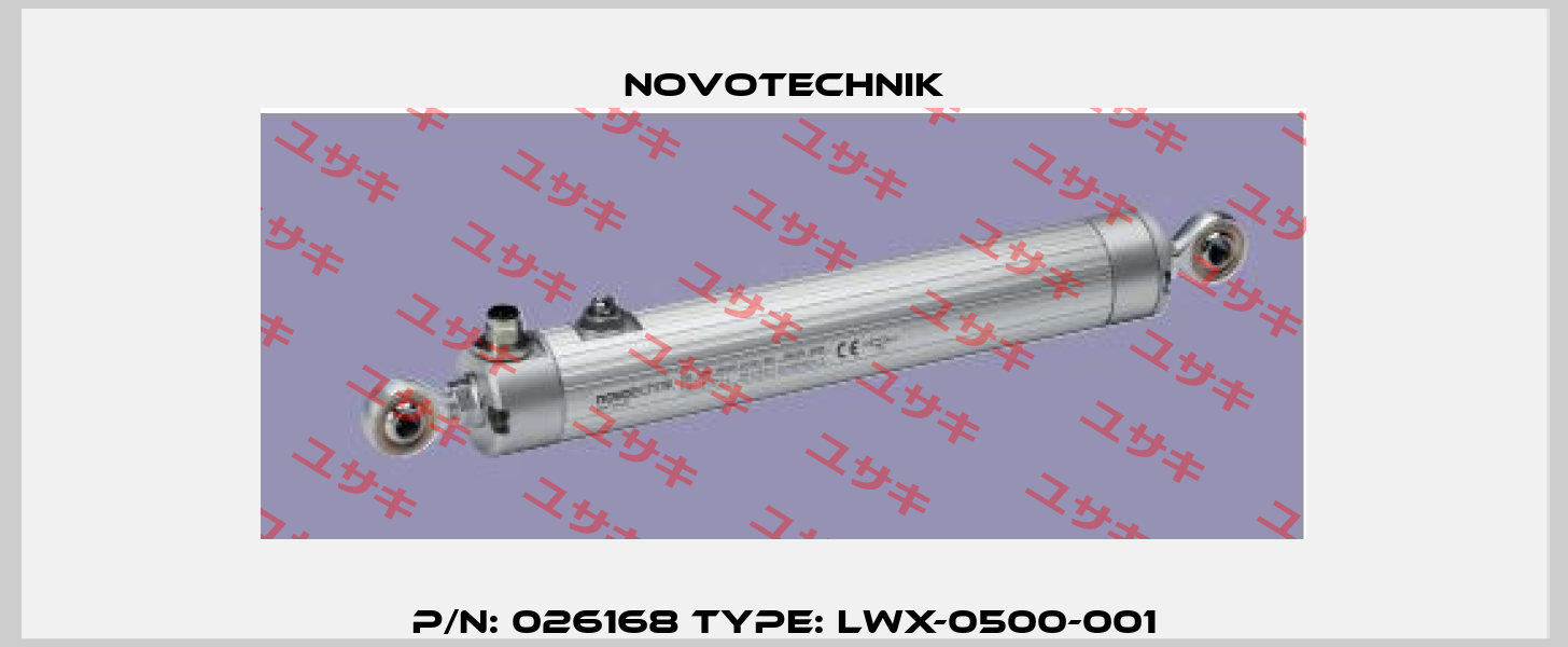 P/N: 026168 Type: LWX-0500-001 Novotechnik