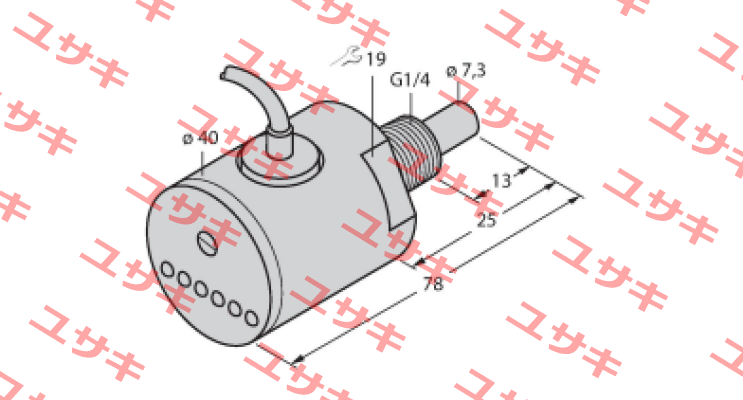 FCS-G1/4A4-ARX/D518 0,3M Turck