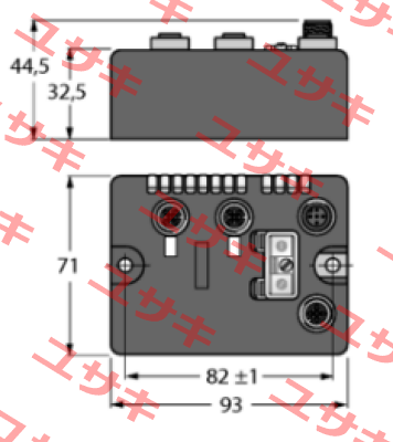 BLCDN-2M12S-2AI-PT Turck