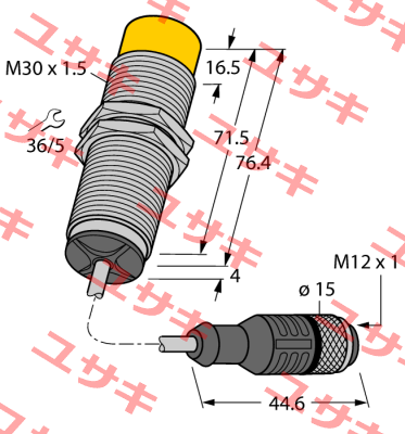 NICP-M30-8P8-0,3-RSC12T Turck