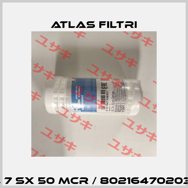 RL 7 SX 50 mcr / 8021647020321 Atlas Filtri