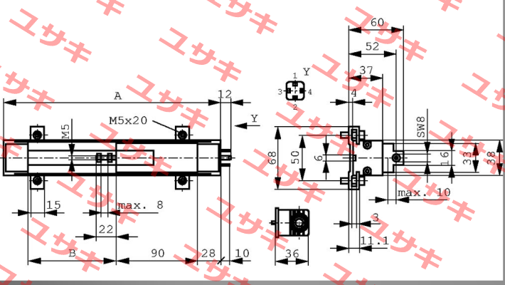 P/N: 400025305 Type: TLH-0130 Novotechnik